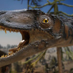 Dinosaurier mit Speck-, nein Geldpölsterchen