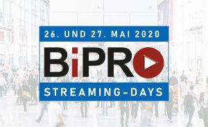 Anmeldung und Programm BiPRO Streaming-Days 2020