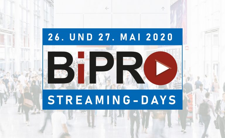 Anmeldung und Programm BiPRO Streaming-Days 2020